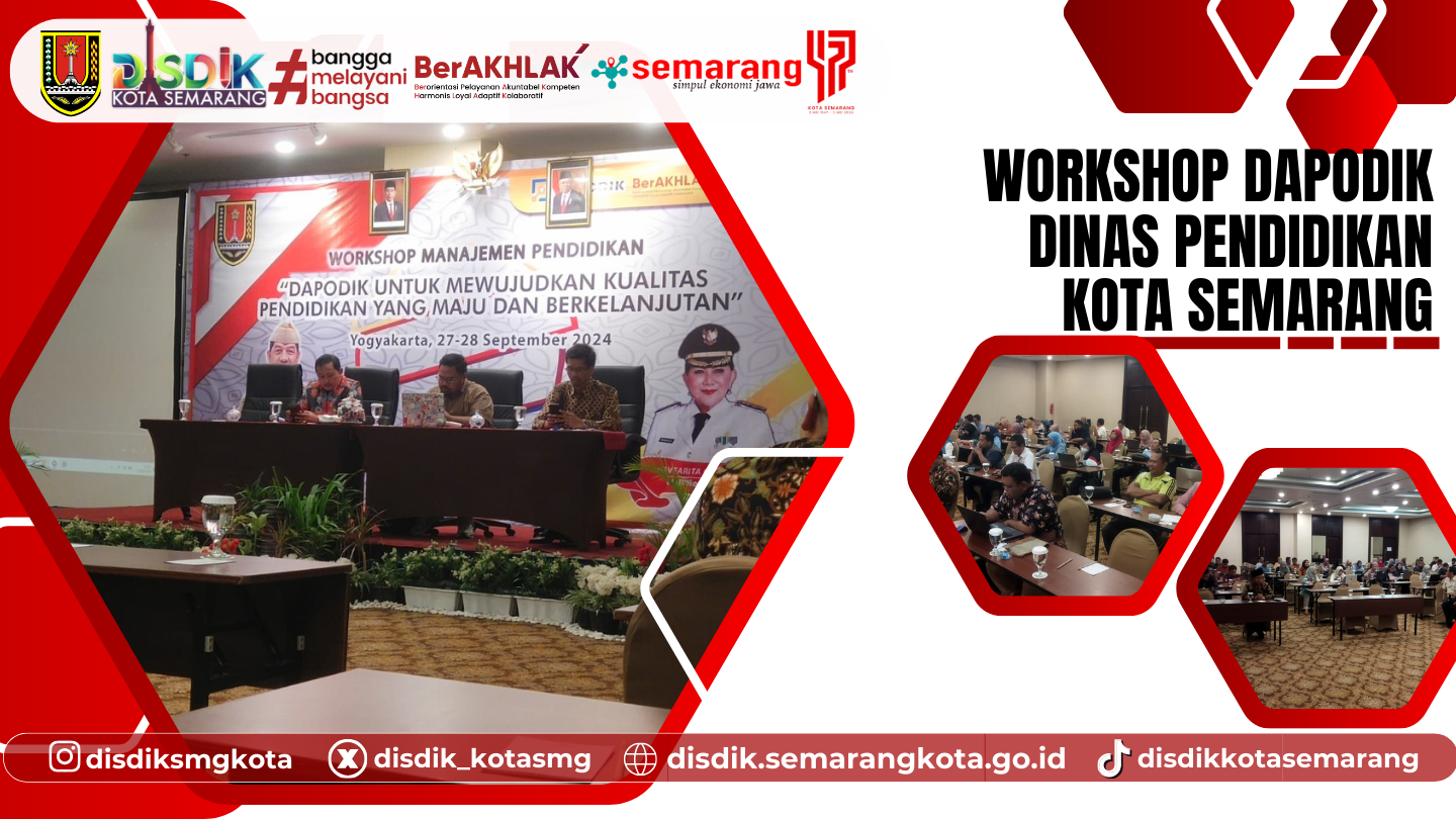Workshop Dapodik Dinas Pendidikan Kota Semarang